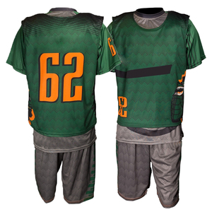 Uniformes de Lacrosse Personalizados de Secado Rápido con Impresión por Transferencia de Calor, Fabricados por Profesionales, los Más Vendidos, Cómodos, 100% Poliéster - Product Image 4