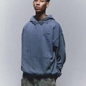 ชุดวอร์มแบบมีฮู้ดสำหรับผู้ชายชุดวอร์มแบบมีฮู้ดและกางเกงวอร์มแบบมีซิปสำหรับทุกเพศ - Product Image 5