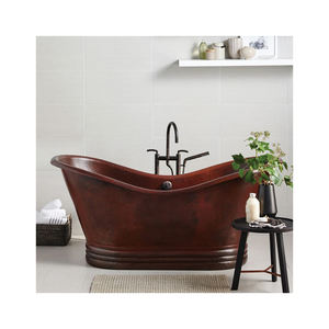 Bañera de madera barata independiente Bañera de madera Bañeras de madera Bañera de hidromasaje portátil Hotsale - Product Image 3