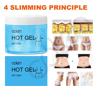 <span class=keywords><strong>Crema</strong></span> <span class=keywords><strong>Reafirmante</strong></span> Corporal Oalen Natural Hot Gel, Anticelulitis, para Abdomen, Cintura, Muslos y Caderas - Product Image 6