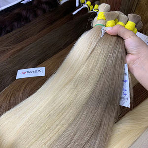 Premium 1kg Straight Bulk Vietnamese Virgin <b>Hair</b> Light <b>Color</b> for Bleaching Coloring and Wig Making - Product Image 2