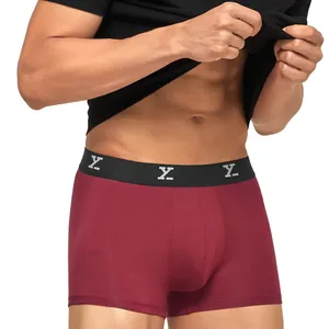 Intellisoft Lightweight Micro Modal Premium Trunk Boxer Underwear for Men Import from India (No Customization)