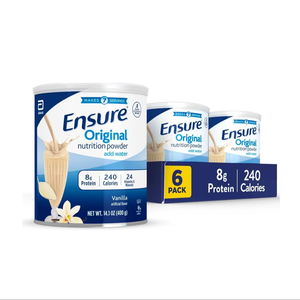 ผงวานิลลาโภชนาการสูตรดั้งเดิม |   ผงโปรตีนวานิลลา 14.1 ออนซ์ - แพ็ค 6 ซอง - Product Image 1