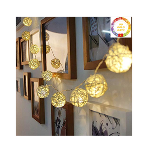 Bolas de ratán naturales hechas a mano para eventos, fiestas, bodas, Navidad, centros de mesa y decoración de festivales - Product Image 1