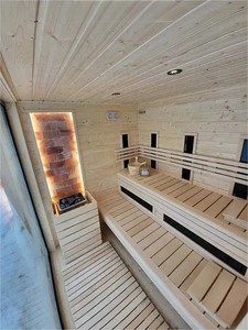 Combinado de Lujo de <span class=keywords><strong>Sauna</strong></span> <span class=keywords><strong>y</strong></span> <span class=keywords><strong>Jacuzzi</strong></span> para Exterior, Perfecto para el Hogar, Resorts <span class=keywords><strong>y</strong></span> Centros de Bienestar - Product Image 6