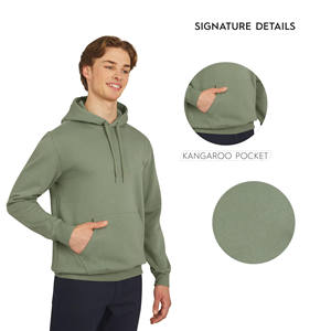 Sweat-shirts pour hommes personnalisés en Gsm, impression de logo en relief, sweat-shirt surdimensionné, qualité supérieure, pull-over 100% coton, sweat-shirts pour hommes vierges - Product Image 5