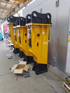 SOOSAN Disjoncteur hydraulique SB70 Type de boîte avec disjoncteur de système de graisse automatique adapté aux excavatrices de 16 à 21 tonnes pour les démolitions - Product Image 4