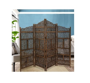 High Premium Wooden Modern Quality Handcrafted Wooden Divider Wall <b>Separator</b> Premium Designer Middle Unit for Home Decoration - Product Image 3