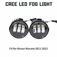 Phare antibrouillard LED double couleur 20W 9-30V 3000K/6000K pour pare-chocs avant, référence 26150-3TA0A, pour remplacement Nissan Murano 2011-2013 - Vente en gros