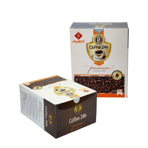 Boîte à café 24H utilisant comme poudre de café de bonne qualité avec de l'eau bouillante facile à utiliser emballage dans une boîte en carton fabriqué au Vietnam fournisseur - Product Image 3