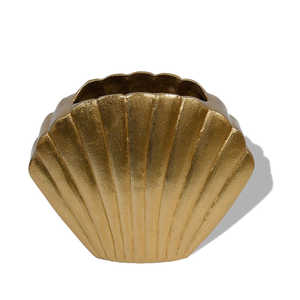 แจกันดอกไม้สไตล์อาร์ตเดโค ทำด้วยมือจากอะลูมิเนียมและทองเหลือง ชุบทอง สามารถปรับแต่งได้ เหมาะสำหรับตกแต่งบ้าน โรงแรม และงานแต่งงาน - Product Image 4