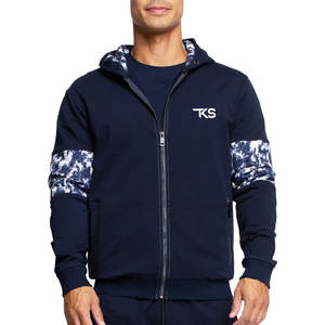 Sudaderas ligeras con cremallera de alta calidad para hombres Sudaderas con capucha con cremallera hechas de algodón de diseño personalizado para hombres - Product Image 1