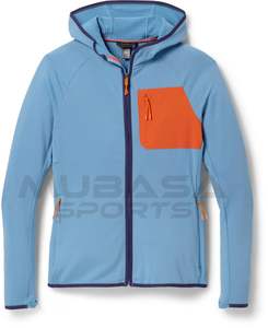 Alta calidad 100% algodón francés Terry Otero Full-Zip Fleece Hoodie Custom Logo Y2K Dropped Shoulder Plain Pullover Mujeres - Product Image 2