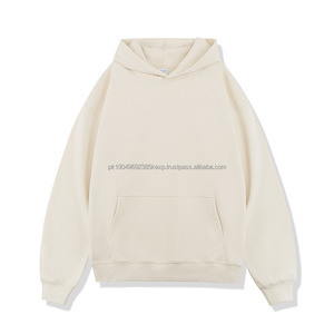 Sweat-shirt pour homme en coton lourd 450 g/m², impression personnalisée, broderie, surdimensionné, pull-over sans cordon, uni, épais, sans cordon - Product Image 5