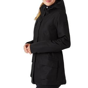 Veste de pluie à capuche pour l'équitation, nouvelle conception 2026, pour femmes, imperméable, en nylon, couleur et taille personnalisables - Product Image 5
