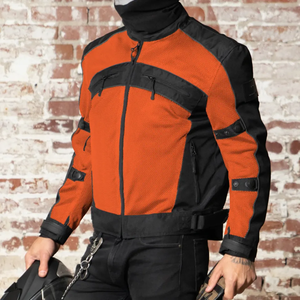 2022 top selling professional motorbike racing high quality leather jacket <b>cheap</b> price men motbike jacket plus size - Product Image 5