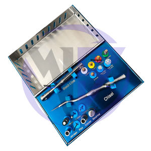 Kit d'implantation dentaire manuel, disque de scie, dilatateur osseux, burin, instruments chirurgicaux et accessoires de perçage, kit de chirurgie implantaire Wenquar - Product Image 3