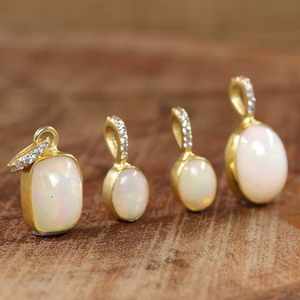 Natural <b>Fire</b> Ethiopian <b>Opal</b> Pendant <b>Necklace</b> Handmade Gemstone Jewelry Multifire Crystal <b>Necklace</b> Elegant Gift For Her - Product Image 4