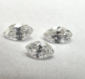 มอยส์ซาไนต์ทรงมาร์ควิส สีขาว E-F ขนาด 3x6 มม. ความบริสุทธิ์ VS - มอยส์ซาไนต์สีขาว E-F แบบเม็ดเดี่ยว - Product Image 5