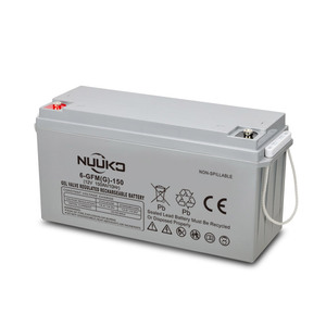 แบตเตอรี่100ah-200ah ลึกแบบเจลปิดผนึก12V สำหรับระบบพลังงานแสงอาทิตย์แบตเตอรี่ตะกั่วกรด