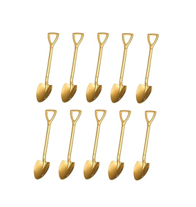 ชุดช้อนและส้อมทองเหลืองพร้อมที่จับช้อนหัวผึ้งออกแบบได้ตามต้องการ - Product Image 2