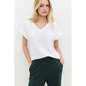 Camiseta de manga corta con cuello en V - Product Image 4