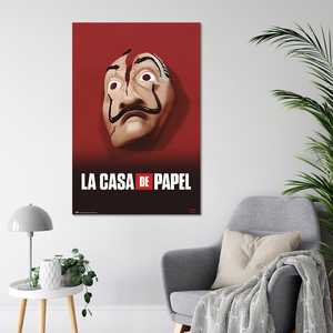 Póster Moderno de Money Heist en Lienzo para Decoración de Pared - Product Image 1