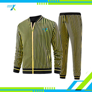 Conjunto Deportivo Informal para Hombre, 100% Algodón, Estampado, 2 Piezas, Chaqueta con Cierre y Cuello Alto, Pantalones Jogger, Ropa Deportiva para Entrenamiento - Product Image 6