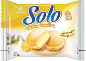 Gâteaux ronds et moelleux, nouvelle croûte moderne, fraîche, Vietnam, 252g, gâteau au beurre et à la crème, emballage en sachet, usage quotidien - Product Image 4