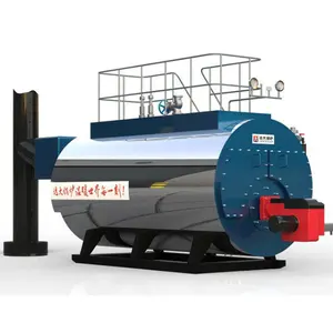 Best Price Industrial WNS Fuel Gas Diesel Oil 1 2 3 4 5 6 8 10 12 15 20 Ton Steam Boiler