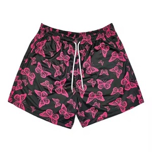 Pantalones Cortos de Baloncesto Sublimados Personalizados 2025, 100% Algodón, para Adultos y Niños, Transpirables, Ecológicos, de Secado Rápido y Cintura Alta - Product Image 4