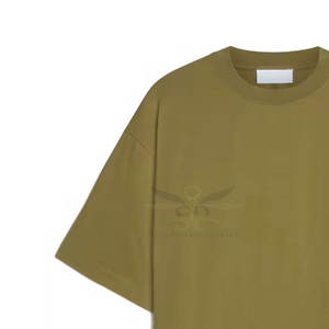 เสื้อยืดคอกลมสำหรับผู้ชายทรงโอเวอร์ไซส์แห้งเร็วดีไซน์โลโก้ของคุณเอง - Product Image 6