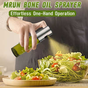 Pulvérisateur d'huile en verre sans BPA de 100 ml avec design anti-lumière, vaporisateur ergonomique pour friteuse à air, salades, barbecue et rôtissage - Product Image 5