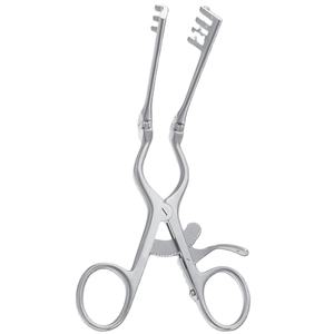 ÉCARTEURS BECKMAN WEITLANER (3x4 dents émoussées) SHARP 12.5 "7x7 broches Sharp Instruments chirurgicaux approuvés CE et ISO - Product Image 1