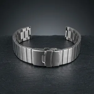 Luxury Unisex GD033 Stainless Steel Smartwatch Band Stainless Steel Buckle Soft Adjustable <b>Watch</b> Strap <b>Watch</b> Bands <b>Watch</b> Part - Product Image 5