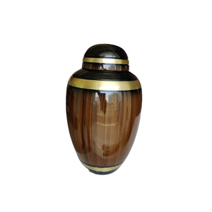 Precios más baratos Urnas de cremación con metal de latón y urna de diseño único para cenizas humanas por exportadores indios - Product Image 6