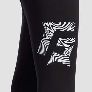 Leggings tricotés noirs tie-dye à effet fluide 3XL, pantalon de yoga décontracté, thermique, effet ventre plat, chaud, en nylon et élasthanne, pour la gym - Product Image 6