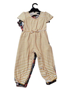 Conjunto de Traje Formal para Niñas, Estampado, Antiarrugas, Ecológico, con Pantalla Lisa, Manga Corta, Poliéster, Spandex, Moda Lennox, Bangladesh - Product Image 5