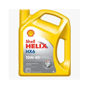 Huile synthétique pour voiture Shell Helix HX6 10W 40, le meilleur choix pour les moteurs de voiture les plus avancés et les plus exigeants
