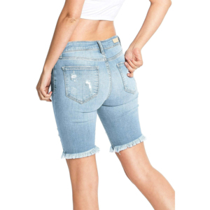 Shorts de Mezclilla Desgastados de Alta Calidad para Mujer, Precio de Mayoreo, Shorts de Mezclilla de la Mejor Calidad para Mujer - Product Image 6