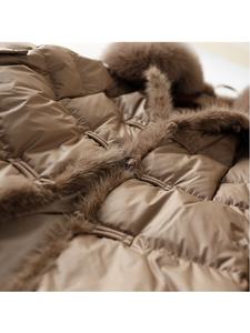 Chaquetas Acolchadas con Capucha para Mujer, Gruesas, Casuales, Ecológicas, Tejidas en Lona Teñida, Rellenas de Algodón, Transpirables, Hechas en Pakistán, con Capucha Desmontable - Product Image 3