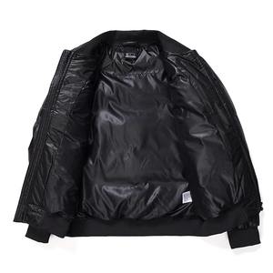 Veste décontractée rembourrée en coton épais à col montant pour homme - Product Image 5