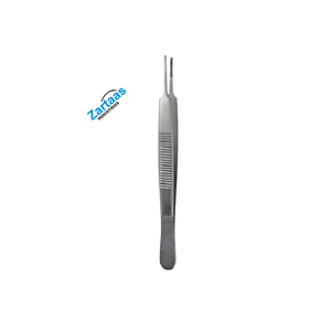 Pinzas StevensIris de Acero Inoxidable de Alta Calidad, Rectas, 1x2 Dientes, 11 cm, Fabricante y Exportador de Instrumentos Quirúrgicos - Product Image 5