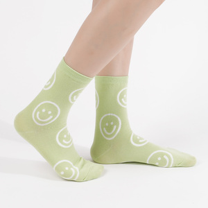 Calcetines de Algodón para Mujer, Transpirables, Casuales, con Diseño de Dibujos Animados, Calcetines Coreanos para Uso Diario - Product Image 5