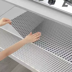 Film décoratif en PVC étanche, vinyle métallique argenté brillant de décoration de texture pour décor de cuisine - Product Image 5