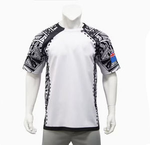 Ensemble de maillot de rugby pour hommes adultes 2025 en gros, haute qualité, confortable, respirant, séchage rapide, logo personnalisé sublimé, nom de l'équipe - Product Image 4