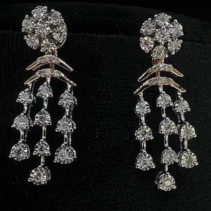 Ensemble collier en or 14K avec diamants naturels Bijoux de luxe élégants pour femmes - Product Image 6