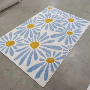 Tùy Chỉnh Thiết Kế Hiện Đại Trẻ Em Dễ Thương Phim Hoạt Hình Đồng Bằng Khu Vực Thảm Nylon Máy Tufted Mềm Có Thể Giặt Hoa Thảm Cho Trẻ Em Phòng Ngủ - Product Image 1