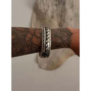 Pulsera de plata de ley T&R Singer, estilo moderno - Product Image 2