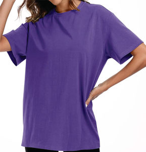 เสื้อยืดผ้าฝ้าย100% ทรงหลวมของผู้ชายระบายอากาศได้ดีแห้งเร็ว200กรัมน้ำหนักผ้าลำลองแขนสั้นสมบูรณ์แบบ - Product Image 1